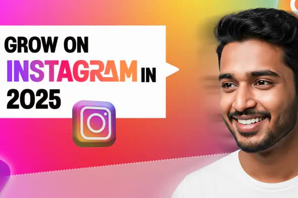 Instagram Growth Strategy Thumbnail Template for 2025