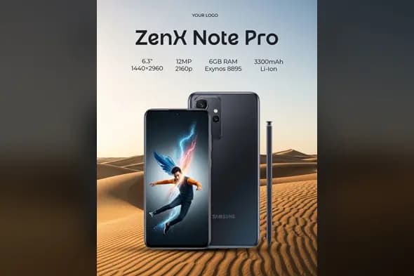 Next-Gen Smartphone Ad Template