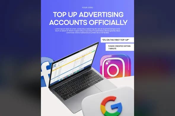 Digital Advertising Services Promo Template