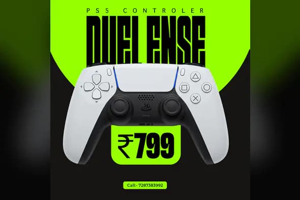 Enhanced PS5 Controller Promotion Template