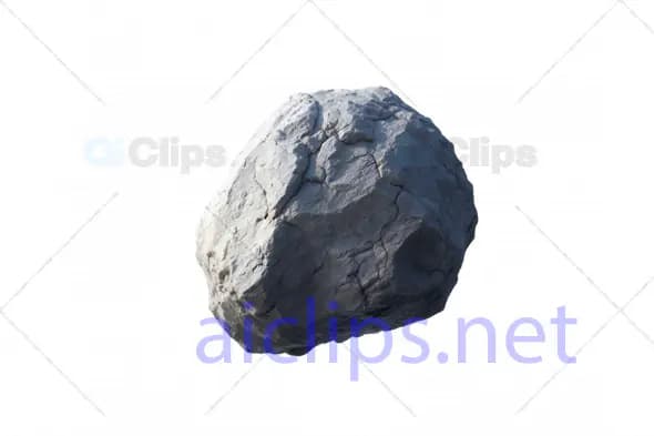 Realistic 3D Rock Illustration