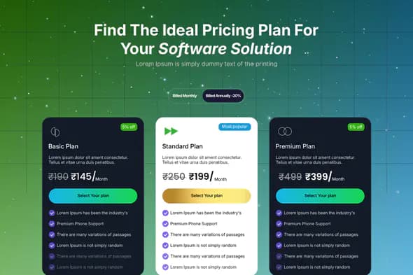 Software Pricing Plan Template