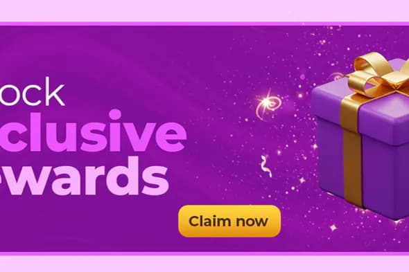 Unlock Exclusive Rewards Offer Banner PSD Template