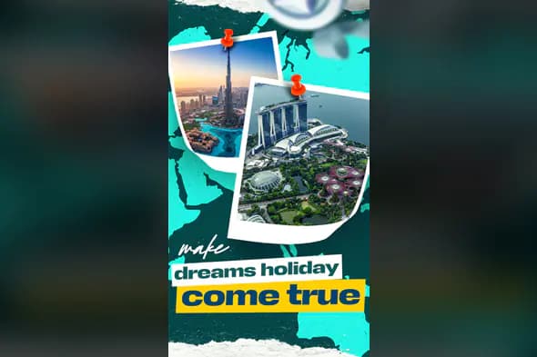 Luxury Travel Destination Promo Template