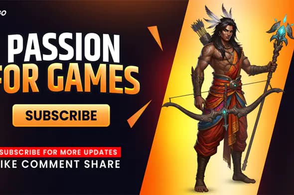 Gaming Channel Subscription Banner Template