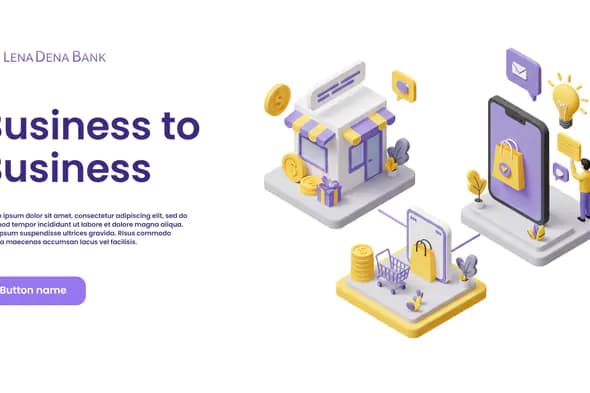 B2B Banking Services Template