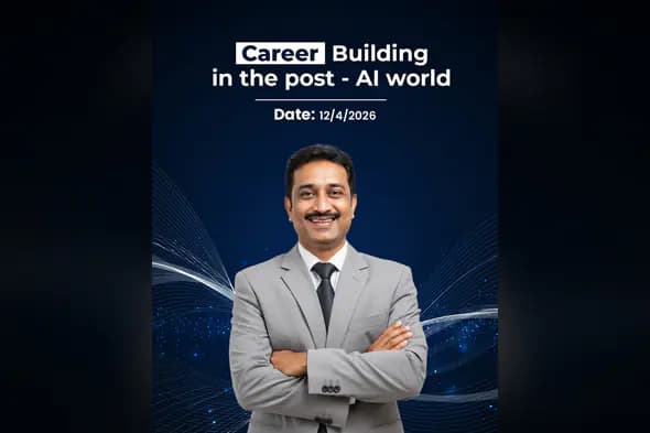 Career Building in the Post-AI World PSD Templat
