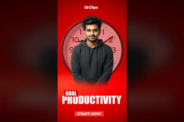 Enhanced Time Management App Promo Template