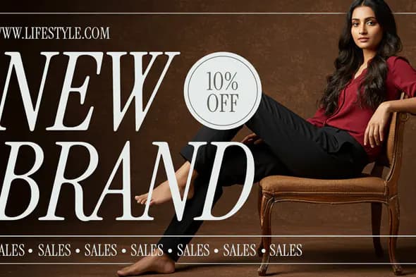Lifestyle Brand Launch Promotional Template