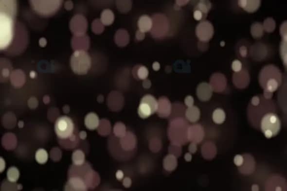 Warm Beige and Brown Bokeh with Soft Light Orbs