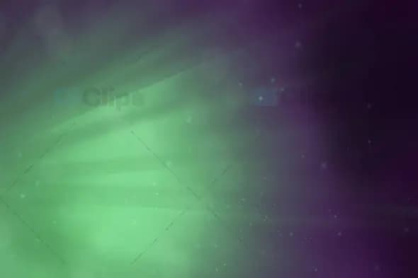 Radiant Green and Purple Bokeh Light Rayss