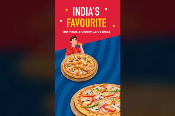 Indian Pizza Promotion Banner Template