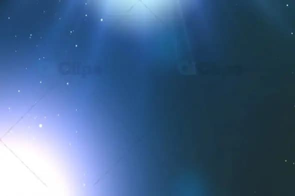Starry Sky Abstract Light Flare Background