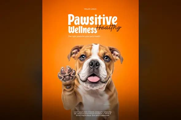 Pet Wellness Social Media Template