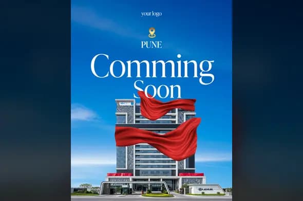 Pune Property Launch Announcement Template