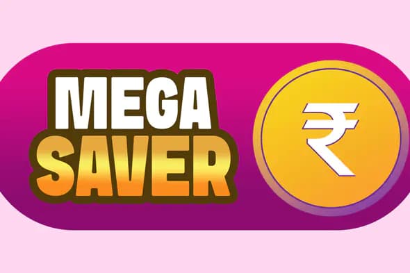 Mega Saver Label Template