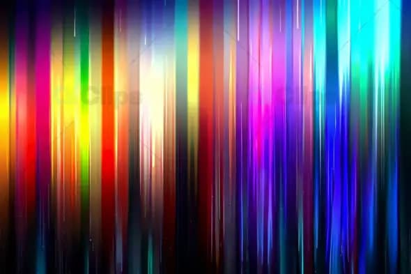 Vibrant Neon Light Streaks – Dynamic Abstract Color Motion