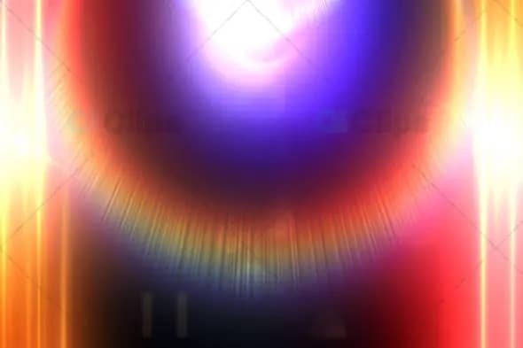 Abstract Hypnotic Light Burst Effect