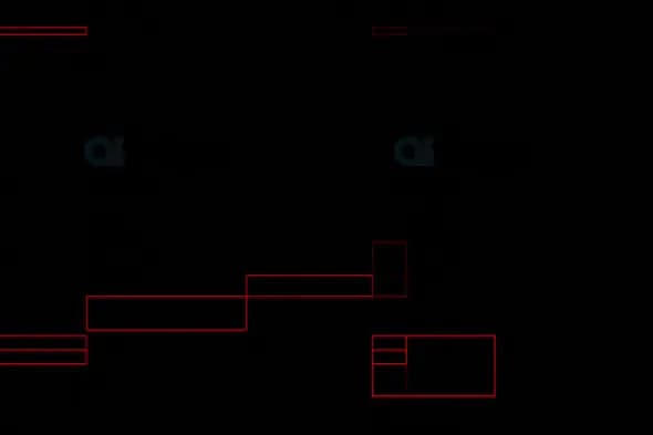 Geometric Glitch Red Lines - Futuristic Tech Motion Graphic