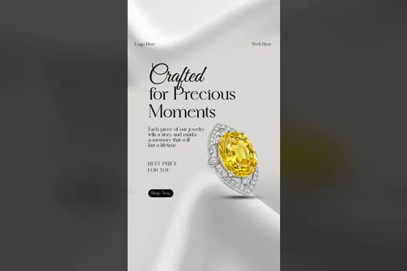 Sophisticated Jewelry Promotion Template