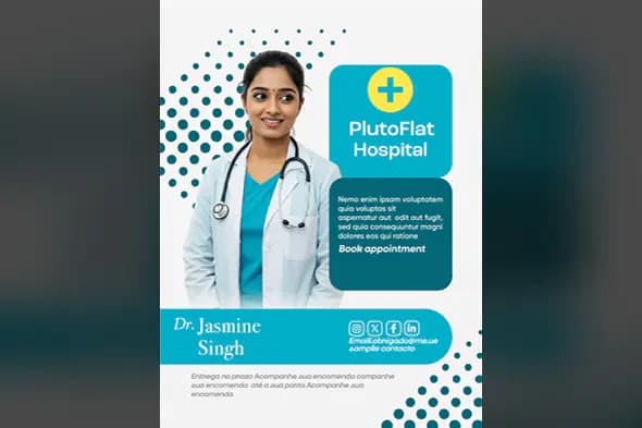 Modern Hospital Doctor Profile Template