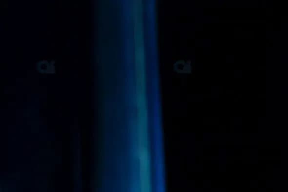 Dark Blue Soft Bokeh Blur with Light Streak