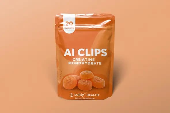 Product Pouch  Supplement Packaging Mockup