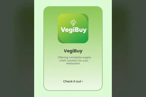 Complete Supply Chain Solution for Restaurants app template