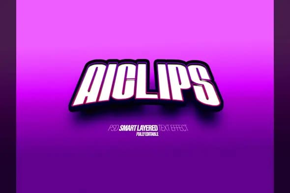 Bold Comic Text Effect