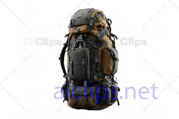 Outdoor Expedition Backpack 3D Model