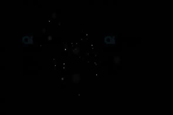 Minimalistic Bokeh with Soft Glowing Orbs on Dark Background