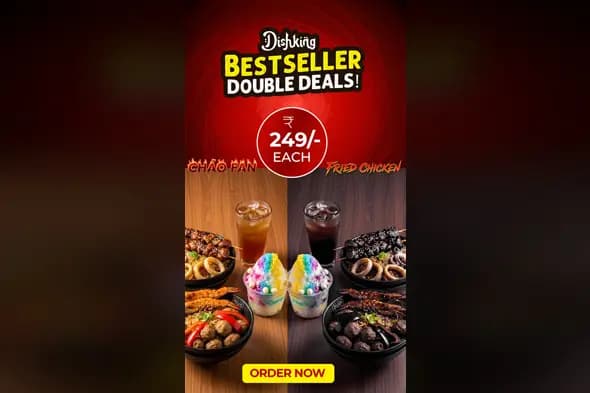 Dishking Restaurant Food Promotion Template