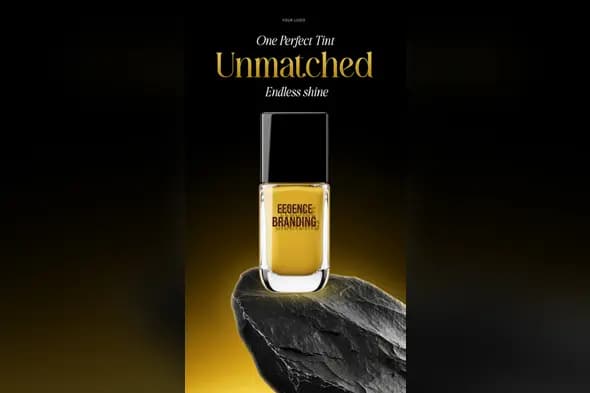 Luxury Nail Polish Advertisement Template