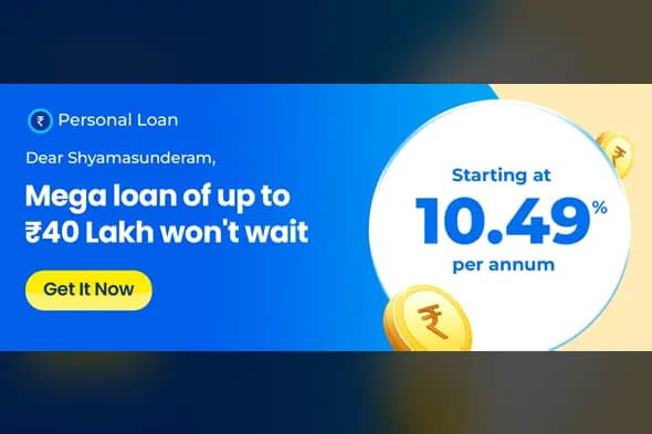 Personalized Financial Loan Ad Template