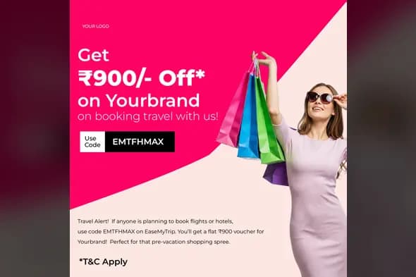 Modern Travel & Retail Offer PSD Template