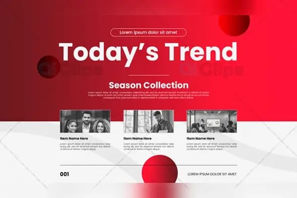 Modern Business Trend Presentation Slide