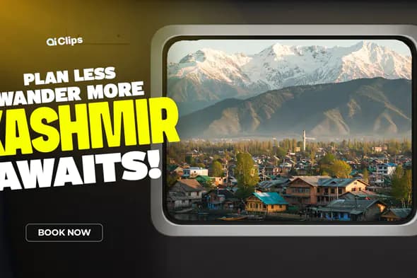 Kashmir Travel Promotion Template