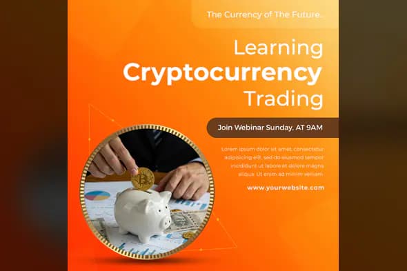 Cryptocurrency Trading Webinar Template
