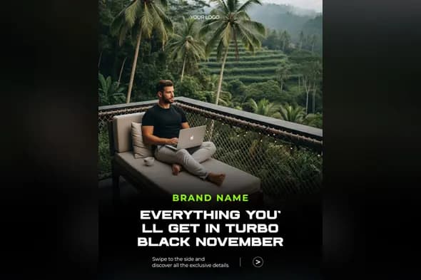 Black November Sale Social Media Template