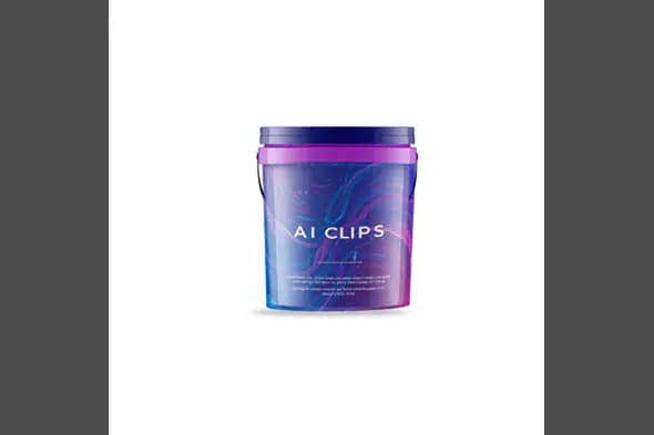 Paint Bucket Label Mockup