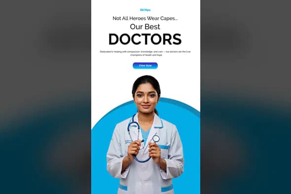 Doctor Appreciation Poster Template