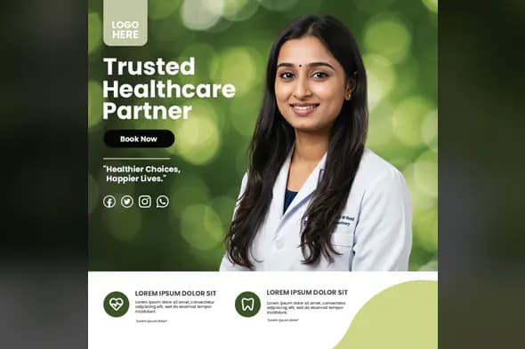 Healthcare Provider Social Media Template