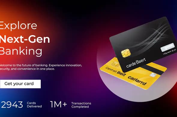 Next-Gen Banking Promotional Template