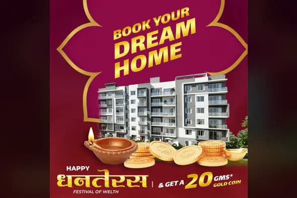 Dhanteras Real Estate Promotional Design