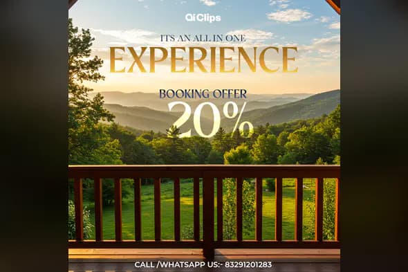 Enhanced Mountain Resort Booking Offer Template