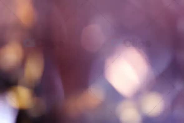 Dreamy Purple Bokeh Light Overlay