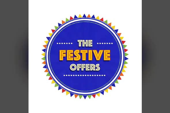 Colorful Festive Offer Badge Template