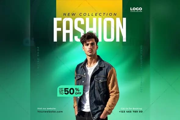 Fashion Sale Promotional Poster