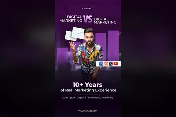 Digital Marketing Expert Promotional Story