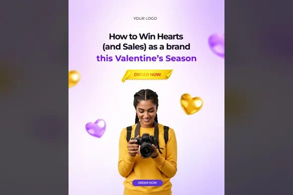Valentine's Day E-commerce & Marketing Template